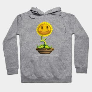plants vs zombies: sunflower Hoodie